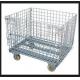 Wire Mesh Warehouse Storage Steel Pallet Cages Heavy Duty 1000kg Capacity