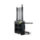 6 Channels 300w High Power Drone Signal Jammer  Draw Bar Box Mobile Signal Jammer Blocker Jamming Range Up to 1500 Meter