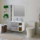 LED Mirror Bathroom Vanity Combo Set With 16mm Plywood Cabinet