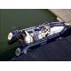 Orca Hypalon Tender Small Rib Boat Dark Blue Chemical Resistance With 316 SS Light Arch