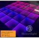 Wedding Club DJ Portable starlight 3D Interactive Mirror Dance Floor Lights RGB Dance Panel Stage Flooring
