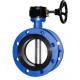 4 Inch Integral gluing Double Flange CF8M Flange Butterfly Valve