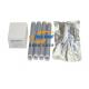 Straight Cold Shrinkable Termination Kits Silicon Rubber Grey Color JLS