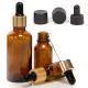 15ml 30ml Amber Essential Oil Dropper Brown Glass Bottles With Measurement Dropper