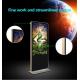 43 inch vertical touch screen TFT FHD  lcd display free stand totem kiosk