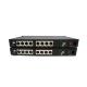 3 Pin XLR Banlanced Audio To Fiber Converter 1U Rack 8 Channels