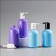 PET 300ml 500ml Plastic Dishwash Shampoo Bath Dew Plastic Bottle Alcohol Antibacterial Hand Sanitizer Bottle With Pump