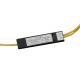 Safety PLC Optical Splitter , Digital Optical Cable Splitter 0.35 DB Typical Flatness