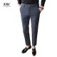 Button Decoration Winter Business Trousers for Men Quantity 200 Design Slim Fit Style