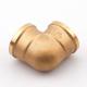 1/2 3/4'' Pipe Brass Fittings Two Way Female Thread Fittings