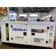 White 100kva Diesel Power Generator Set Energy Efficient
