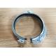 Galvanized Steel Heavy Duty Pipe Clamps 120mm For Ducting System