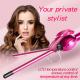 Automatic Rotating Magic Electric Hair Curler , Magic Hair Curling Iron With LCD Display