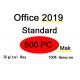 Multilingual Microsoft Office 2019 Key Code , 500 PC Office 2019 Standard Key