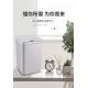 White Automatic Kitchen Garbage Can / Small Sensor Kitchen Waste Bins