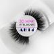 Natural Real Mink Eyelashes Customized Thickness 3D Effect With Private Label