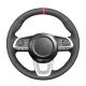 Hand Stitch Steering Wheel Cover for Toyota YARIS 2020 2021 2022 2023 3-Spoke Wheel