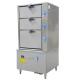 25KW 380V Induction Commercial Catering Equipment Steam Cabinet for Seafood