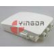 White 8 IP65 Optical Fiber Termination Box Access Terminal FAT