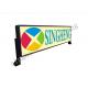 Truck Mounted Rear Window Led Sign , Bus Window Display High Level Protection