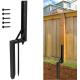 Metal Fence Post Support Stake for Repairing Damaged Gate Posts Frame Material Metal