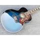 Top quality Blue clolor 12 strings J200 classical acoustic Guitar,Factory maple 43 Jumbo G200vs acoustic guitar