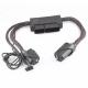 Black Bosch Wiring Harness , ECU Engine Cable Harness Assembly Iso9001 Approval