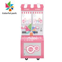 Stuffed Animal Toy Claw Crane Machine , Wood Packaged Carnival Claw Machine