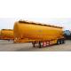 TITAN 33/35cbm payload powder bulk Cement Tanker semi Trailer for sale