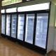 Commercial Glass Display Refrigerator Multi - Climate Type For Ice Cream