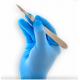 Blue Nitrile Disposable Gloves Powder Free with CE certificate