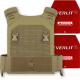 1000D Nylon Cordura Coyote Brown Strength Training Weighted Vest Workout 11x14