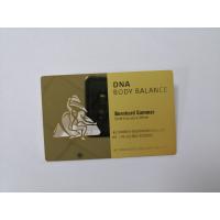Custom Business Metal Gold Card With Emboss Text Logo Mirror Effect
