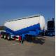 TITAN VEHICLE 3 axles 55CBM pneumatic dry bulk trailer to transport  bulk cement semi trailer