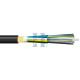 24 Core FRP Self Supporting Aerial Adss Fibre Cable G652D HDPE Or AT Jacket