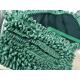 Green 16*95cm Tassels For Laundry Hotel Microfiber Wet Mop Pads