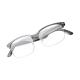 Black Silver BT 5.3 Ultralight Smart Bluetooth Wireless Glasses For Listen To Music