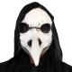 Crow Bird Skull Halloween Scary Masks , Plague Doctor Mask Rubber Latex