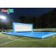 Large Pool Inflatable Volleyball Field Inflatable Water Tennis Court For Sport Games