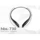 HBS-730 Wireless Bluetooth Headphones Neckband Sport Stereo Headsets Handsfree Earphones Earbuds with Mic for Mobile Pho