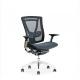 Black PA66 Fiber Frame Mesh Conference Chair 60MM PU Castor