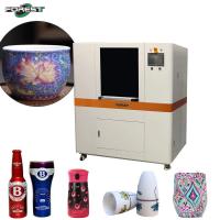 2400DPI MAX Rotary Inkjet Printer Industrial Printing Machine With CMYK White Varnish