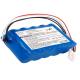 12v 3800mah Nihon Kohden Battery Pack Sealed Lead Acid Battery Type