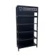 Xingye Factory Custom Size Color 2023 new product black display rack metal display gondola rack super market shelf