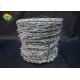 14*14 Twisted Roll Of Barbed Wire Fencing Prices Secure Barbed Fencing