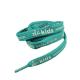 Polyester Twisted Rope Shoelaces Green Thick Braided Rope Laces