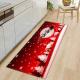 Waterproof Santa Claus Kitchen Floor Mats Carpet For Sofa Area Long Strip