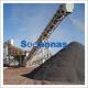 Rubber Hydraulic Telescope 500mm Mobile Belt Conveyor