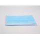 Clinic Disposable Non Woven Face Mask 17.5*9.5cm Daily Protection White Blue