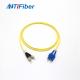 Light Weight SM Duplex Fiber Optic Patch Cord resistant to pulls, strains and impacts during installation.